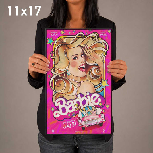 Illustrated Movie Poster | Barbie