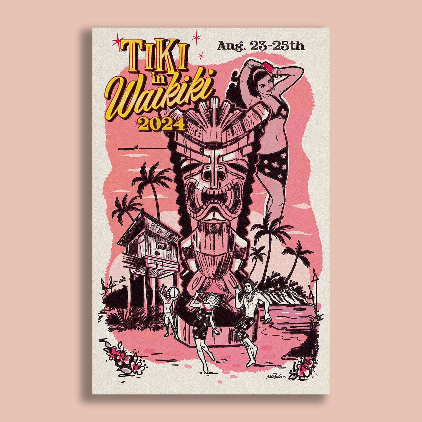 Tiki In Waikiki '24 | Official Poster