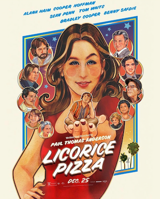 Licorice Pizza poster artist