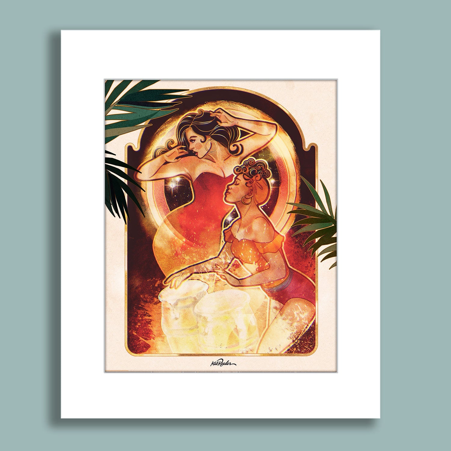 Girls of the World | Tropical Nouveau Fine Art Prints