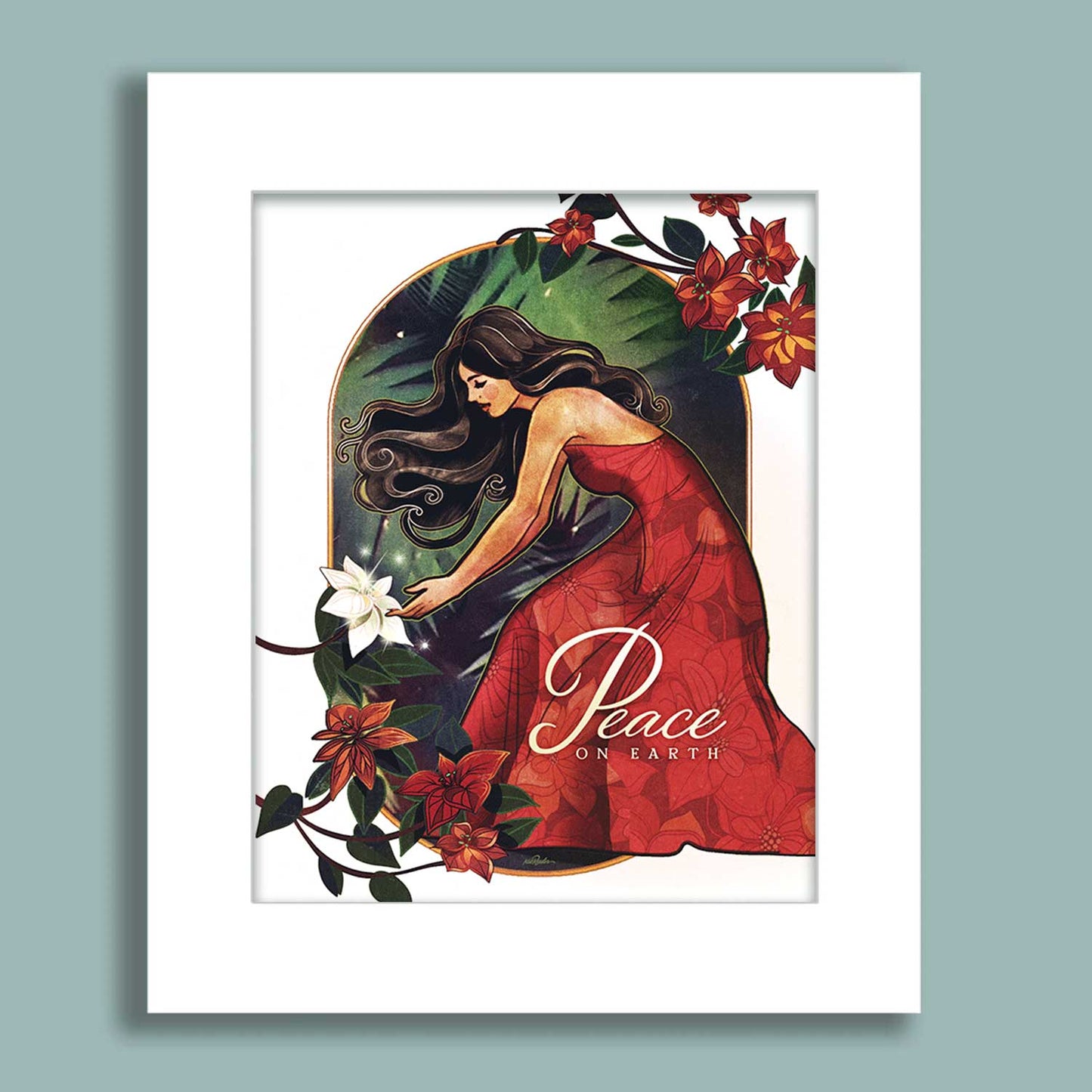 Peace on Earth | Hawaii Christmas Print