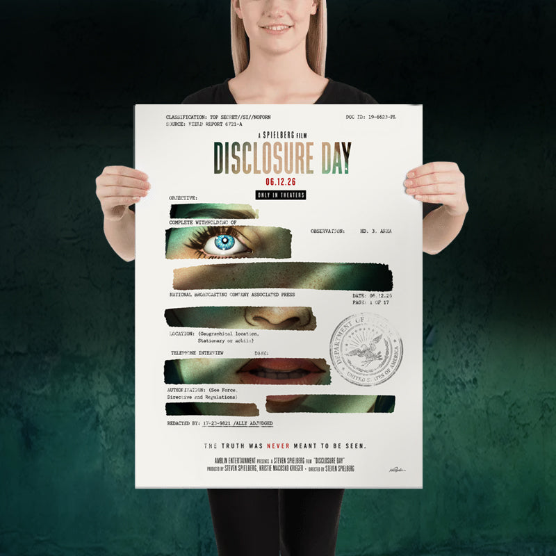 Disclosure Day Poster | 18x24 Limited Collector Edition