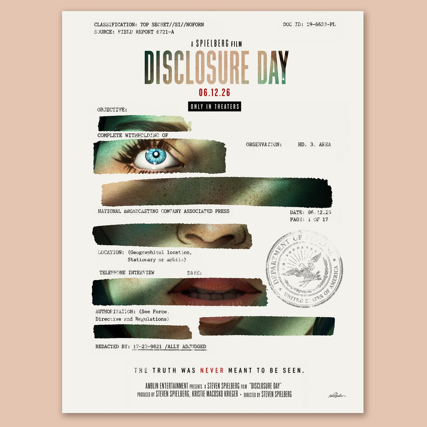 Disclosure Day Poster | 18x24 Limited Collector Edition