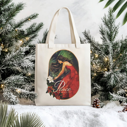 Peace on Earth - Natural Tote Bag